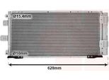 Van Wezel 53005395 Condensatore Climatizzatore Condensatore Climatizzatore Per Toyota Corolla Liftback (E11) + Essiccatore