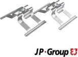 2X Jp Group 1164004310 Kit Accessori Pastiglie Freno A Disco Posteriore Per Vw Touareg (7P5, 7P6) Per Porsche Cayenne (92A)