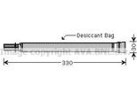 Prasco BWD312 - Essiccatore Aria Condizionata Oe 64536936559 Per Serie 1 (E87), Serie 3 (E90), Serie 3 (E93), Serie 3 (E92), Serie 3 (E91)