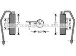 Prasco OLD398 - Essiccatore Aria Condizionata Oe 71740473 Per Croma, Vectra C (Z02), Signum (Z03)
