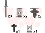 Van Wezel Kit Di Montaggio Parafango 0925796 Anteriore Sinistro Anteriore Destro Per CitroËN C3 I Hatchback (Fc, Fn)
