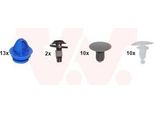 Van Wezel 4317797 - Oe 651001267R Kit Di Montaggio, Cofano Per Grand Scenic Iv (R9), Scenic Iv