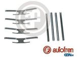 Autofren Seinsa D42489A Kit Accessori Pastiglie Freno A Disco Anteriori Per Opel Kadett E Cc (T85) Corsa A Cc (S83) Manta B (58, 59) Kadett E Cabrio (T85)