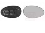 Van Wezel Specchio Retrovisore Esterno Destro Per Rover 25 Hatchback (Rf) Convesso Riscaldabile 0211838