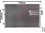 Van Wezel 07005139 Condensatore Climatizzatore Condensatore Climatizzatore Per Fiat Freemont (345)