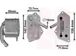 Van Wezel 06013701 Radiatore Dell'olio Motore Per Bmw 3 Touring (E91) 3 Berlina (E90) 5 Touring (F11) 5 Berlina (E60) 1 Hatchback (E87) 5 Berlina (F10)