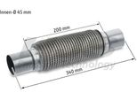 Hjs 83 00 8593 Tubo Di Scarico Flessibile Per Vw Golf Iv Hatchback (1J1) Polo (9N) Golf Iii (1H1) Golf Iv Variant (1J5) Golf Iii Cabrio (1E7)