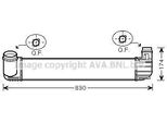 Prasco RTA4411 - Intercooler Oe 144960022R Per Megane Cc, Megane Iii, Grand Scenic Iii (Jz), Scenic Iii