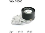 Skf Vkm 70000 - Puleggia Tenditore Oe 25183772, Cinghia Di Distribuzione Per Rezzo (U100), Lacetti (J200), Aveo (T250, T255), Aveo (T200)