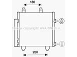 Prasco PE5398D - Oe B000995480 Condensatore Aria Condizionata Con Essiccatore Per C1 Ii (Pa, Ps), 108, Aygo (B4)