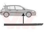 Van Wezel 4327424 - Oe 7701475248 Striscia Di Rivestimento, Anteriore Destra Per Megane Ii