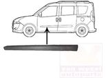 Van Wezel Modanatura Per Porta Anteriore Sinistra Modanatura Per Fiat Doblo Furgone/Station Wagon (263) 1638423