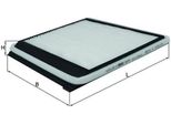 Mahle La 41 - Oe 7700846236 Filtro Aria Abitacolo Per Megane Scenic, Scenic I