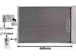 Van Wezel 30015702 Condensatore Climatizzatore Condensatore Climatizzatore Adatto Per MERCEDES-BENZ Classe E Berlina (W212) + Essiccatore