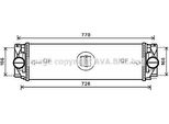 Prasco MSA4582 - Intercooler Oe 9065010201 Per Sprinter (W906), Sprinter (W907), Crafter (2E), Crafter (2F)
