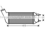 Prasco PEA4341 - Intercooler Oe 0384N2 Per C4 G-Picasso I (Ua), C4 Ii (Nc), C4 Picasso I (Ud), DS4, DS5, DS5 (Kf), 3008 (0U), 308 Cc (4B), 308 Sw I, 5008 I, Rcz