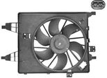 Van Wezel 4312746 Ventola Raffreddamento Motore Ventola Radiatore Per Renault Kangoo Express (FW0/1) Radiatore Acqua