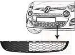 Van Wezel 4372590 - Oe 622547230R Griglia Di Ventilazione Anteriore Per Twingo Ii (CN0)