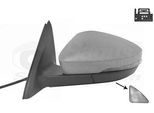 Van Wezel 7624817 Specchietto Esterno Specchietto Laterale Sinistro Per Skoda Octavia Iii Combi (5E5) Convesso Riscaldato Primerizzato