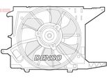 Denso DER37003 - Ventola Radiatore Oe 6001548527 Per Logan, Sandero, Logan I