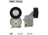 Skf Vkma 33166 Set Di Cinghie Trapezoidali Per Fiat Scudo (270, 272)
