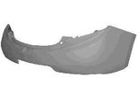 Van Wezel 4378544 - Paraurti Posteriore Oe 850220057R Per Megane Iii