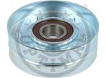 Optimal 0-N1083S Rullo Tenditore Cinghia Trapezoidale Dentata 76 Mm Per Vw Passat Variant (3B6) Passat Variant (3B5) Passat (3B3) Passat (3B2) Per Audi 80 Berlina