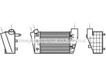 Prasco AIA4188 - Intercooler Oe 8E0145806C Per A4 (8E), A4 (8H)