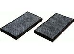 Denckermann M110675K Filtro Abitacolo Filtro Antipolline Per Bmw 5 Berlina (E60) Carbone Attivo