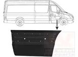 Van Wezel 3077172 Riparazione Pannello Porta Auto Parte Esterna Parte Inferiore Destra Per Vw Crafter 30-50 Kasten (2E) Crafter 30-35 Bus (2E)