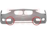 Van Wezel 0633578 - Paraurti Anteriore Oe 51117292969 Per Serie 1 (F21), Serie 1 (F20)