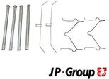 Jp Group 1163650310 Kit Accessori Pastiglie Freno A Disco Anteriore Per Vw Taro Pickup Caddy Ii Pickup (9U7) Per Toyota Land Cruiser (KDJ12, GRJ12)