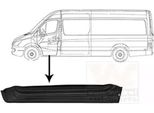 Van Wezel 3077271 Lamiera Di Riparazione Per Portiera Interna Sinistra Per Vw Crafter 30-50 Furgone (2E) Crafter 30-35 Bus (2E) Crafter 30-50 Pianale/Telaio
