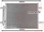 Van Wezel 27005294 - Oe N24361480 Condensatore Aria Condizionata Con Essiccatore Per MX-5 Iv (Nd)