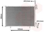 Van Wezel 18005640 Condensatore Climatizzatore Condensatore Climatizzatore Per Ford Ecosport
