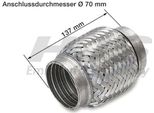 Hjs 83 00 8336 Tubo Flessibile Impianto Di Scarico Tubo Di Scarico Per Bmw 3 Touring (E91) 3 Berlina (E90) 5 Touring (F11) 5 Berlina (F10) 3 Touring (F31) X3 (F25)