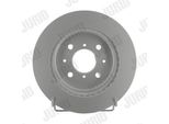 2X Disco Freno Jurid 562308JC Per Opel Agila (A) (H00) Per Suzuki Ignis Ii