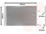 Van Wezel 77015701 - Condensatore Aria Condizionata Oe T2H7731 Con Essiccatore Per F-Pace (X761), Xe (X760), Xf (X260)