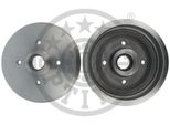 2X Tamburo Freno Posteriore Optimal BT-0070 Per Vw Golf Ii (19E 1G1) Lupo (6X1 6E1)