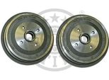 2X Tamburo Freno Posteriore Optimal BT-0740 Per Audi 80 Berlina (8C2 B4) 89 7Mm