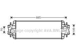 Prasco RTA4328 - Intercooler Oe 1449600QAA Per Primastar (X83), Vivaro (J7), Vivaro (F7), Vivaro A (E7), Vivaro A (X83), Trafic Ii (Jl), Trafic Ii (Fl), Trafic Ii (El)