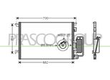 Prasco FT520C001 - Condensatore Aria Condizionata Oe 13101839 Per Croma, Signum (Z03), Vectra C (Z02)