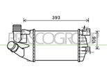 Prasco OP410N003 - Intercooler Oe 13212402 Per Astra H, Zafira B