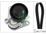 Ina 529 0367 10 Set Di Cinghie Trapezoidali Per Vw Passat Variant (3G5, CB5)