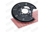 Stark SKSPB-2340037 - Oe 169 423 02 20 Piastra Di Ancoraggio, Asse Posteriore Destro Per Classe A (W169), Classe B (W245)