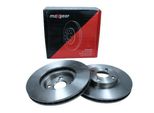 2X Maxgear Disco Freno 19-0966 Anteriore Per Toyota Corolla Estate (_E12J_ _E12T_)