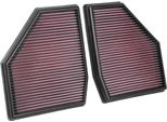 K&N 33-3128 Filtro Aria Ad Alte Prestazioni Per Bmw 5 Berlina (G30, F90) 5 Berlina (G60) 8 Coupé (G15, F92) 8 Gran Coupé (G16, F93) 7 (G70) Filtro A Lunga Durata