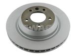 2X Disco Freno Swag 30 92 8161 Posteriore Per Vw Touareg (7LA 7L6 7L7) 73 5Mm