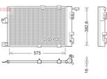 Denso DCN20038 - Condensatore Aria Condizionata Oe 1850055 Con Essiccatore Per Astra G, Astra H, Zafira A