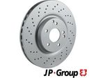 Jp Group 1363105400 - Oe 2034211312 Disco Freno, Asse Anteriore Per Classe C (CL203), Classe C (S203), Clk (C209), Classe C (W203), Clk (A209), Slk (R171)